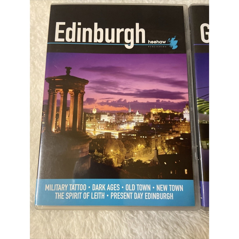 Edinburgh Capital Of The‎ North & Glasgow Dvd City Your History Lot Of 2 Travel - Picture 2 of 15